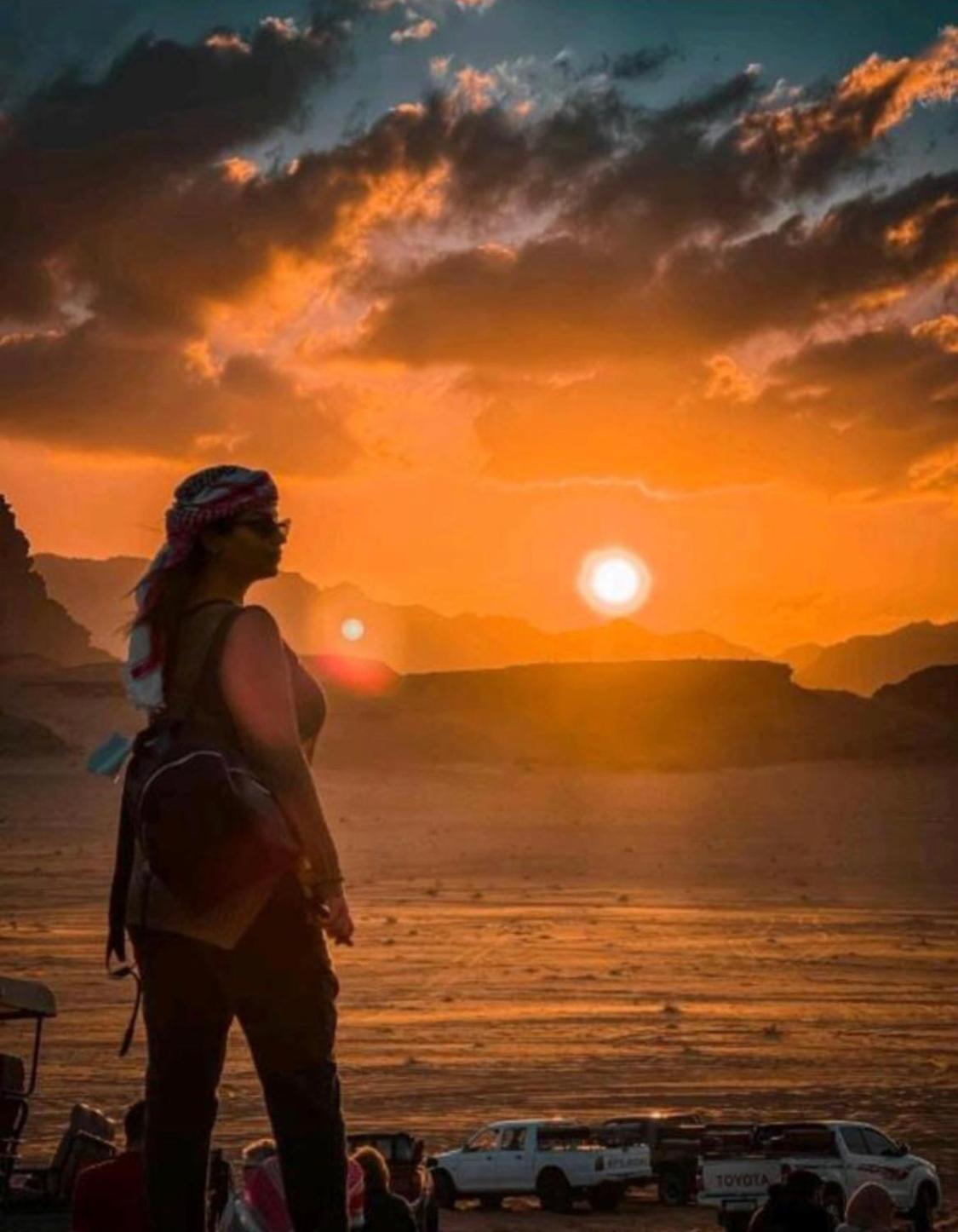 ワディ ・ラムAbdullah Luxury Campアパートメント エクステリア 写真