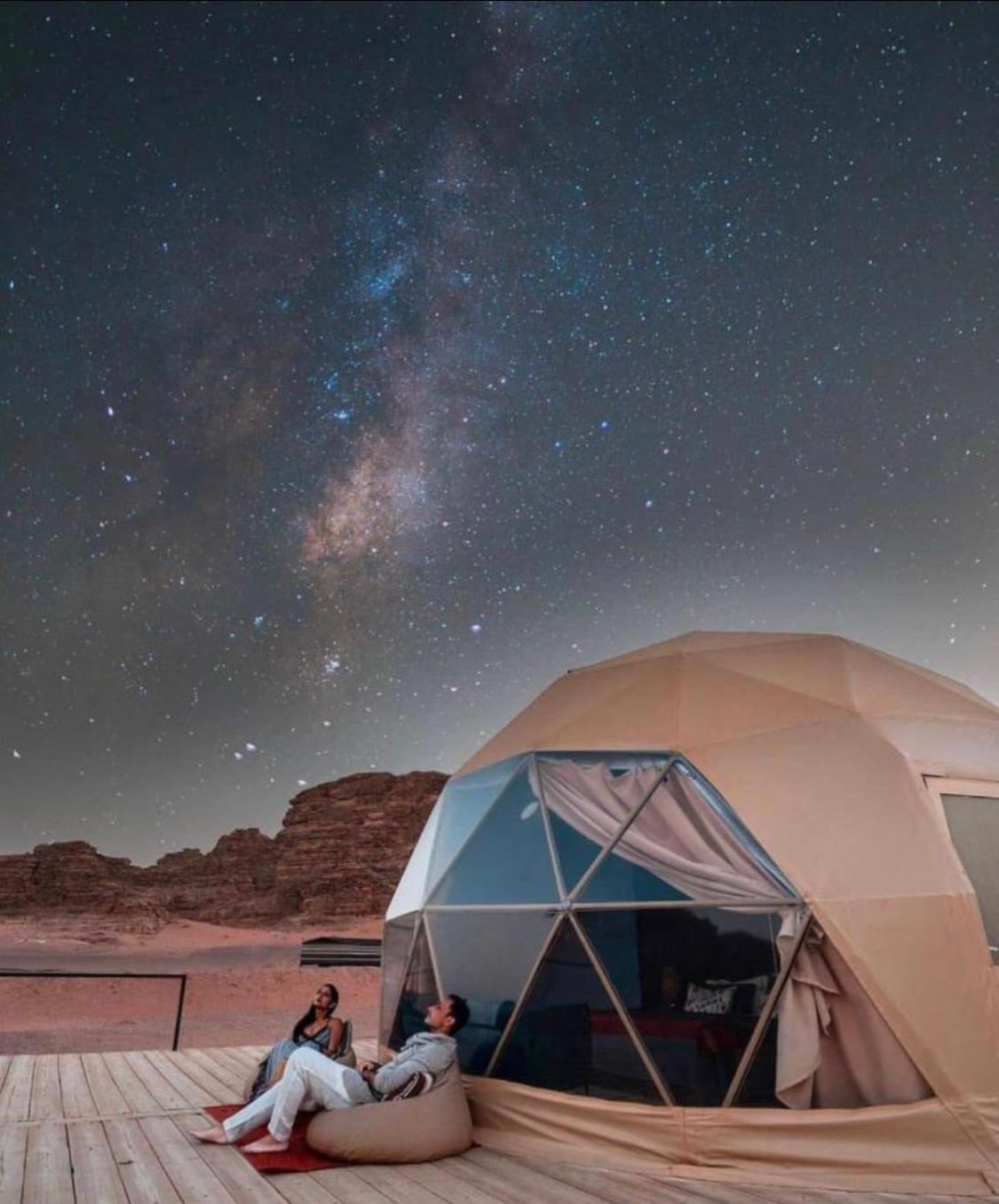 ワディ ・ラムAbdullah Luxury Campアパートメント エクステリア 写真
