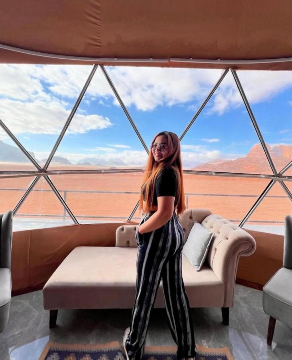 ワディ ・ラムAbdullah Luxury Campアパートメント エクステリア 写真